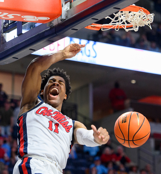 basketball player making a basket